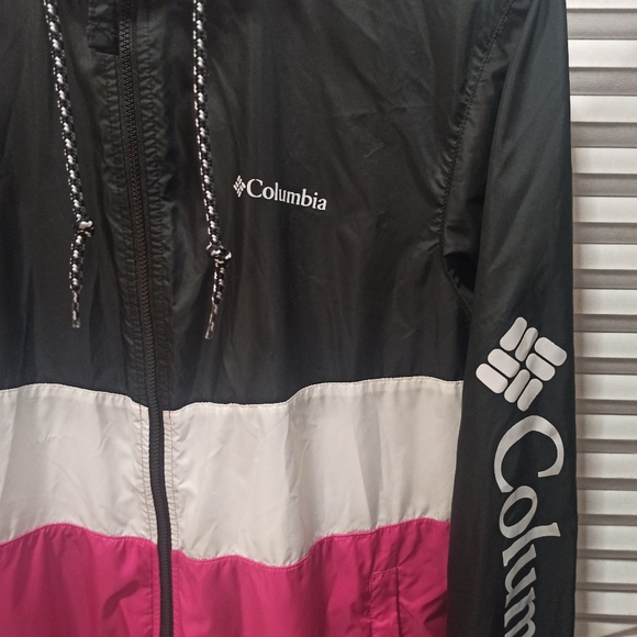 Women's Columbia Sandy Sail Hood Windbreaker Jacket. Size medium - Picture 6 of 12
